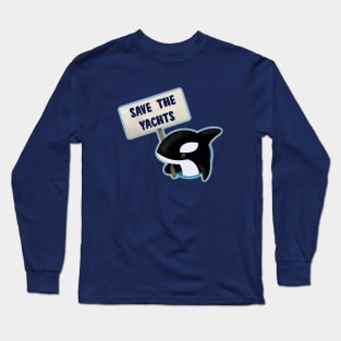 Save the Yachts Long Sleeve T-Shirt